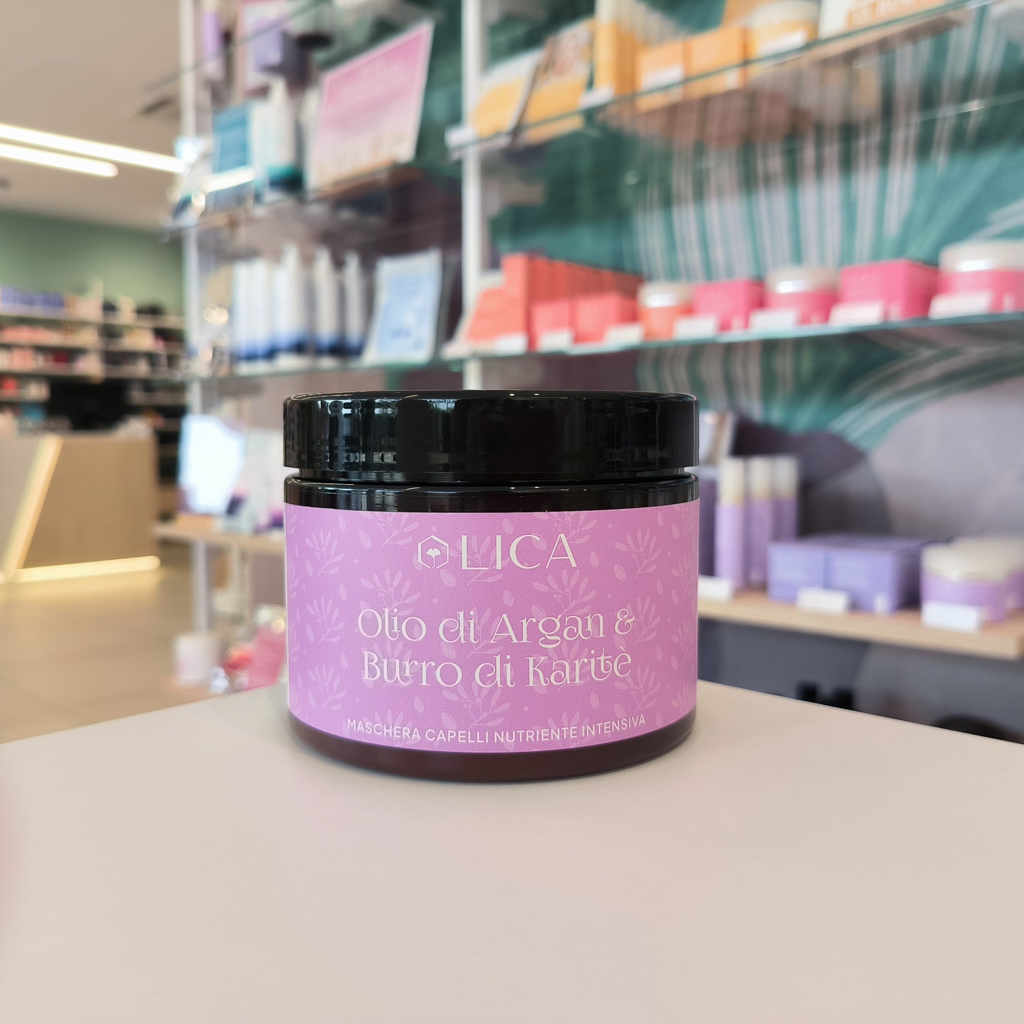 MASCHERA CAPELLI NUTRIENTE INTENSIVA Olio di Argan & Burro di Karitè