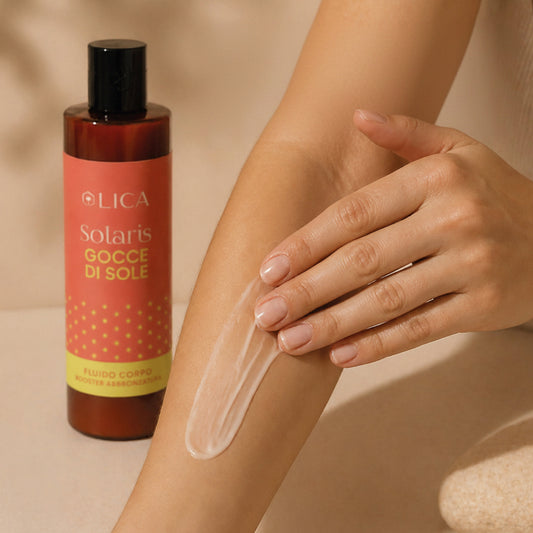 FLUIDO CORPO BOOSTER ABBRONZATURA Solaris Gocce di Sole