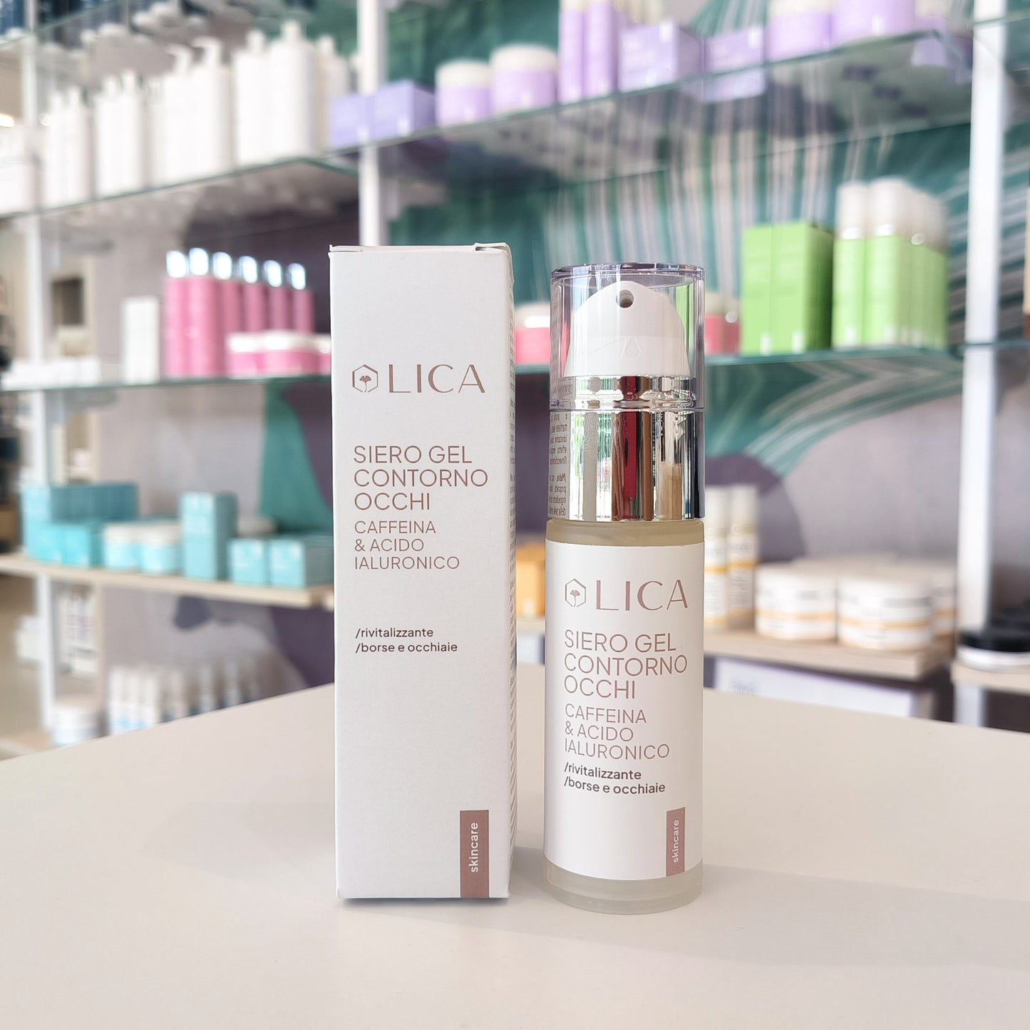 SIERO GEL CONTORNO OCCHI Caffeina & Acido Ialuronico