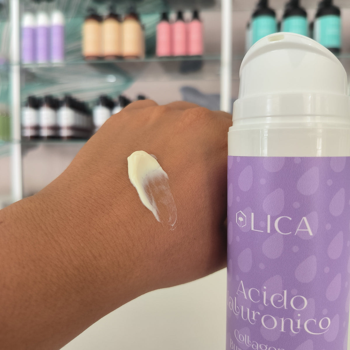 CREMA CORPO NUTRIENTE Acido Ialuronico, Collagene & Burro di Karitè