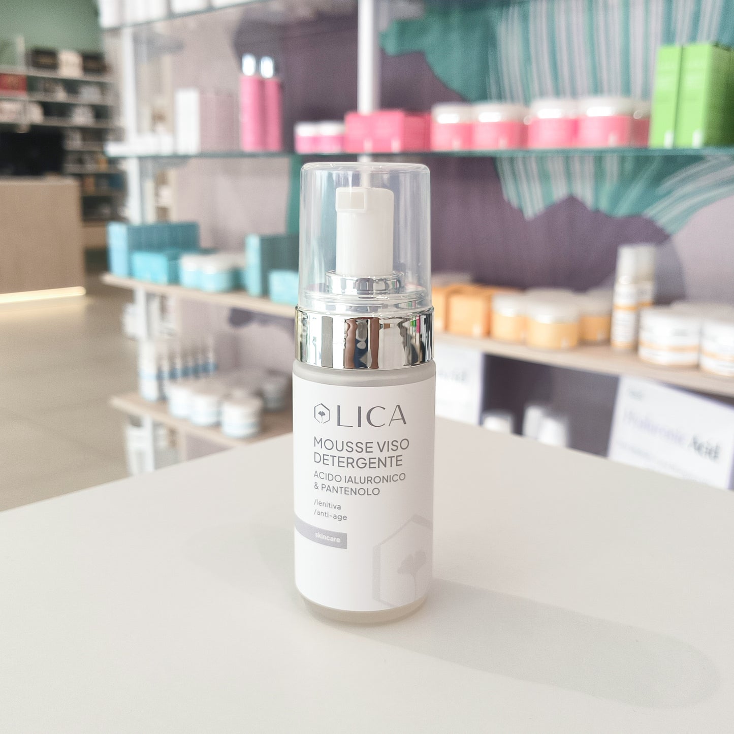 MOUSSE VISO DETERGENTE Acido Ialuronico & Pantenolo