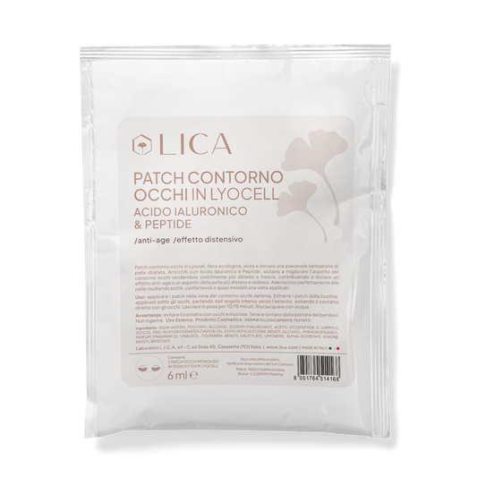 PATCH CONTORNO OCCHI IN LYOCELL Acido Ialuronico & Peptide
