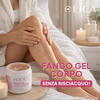 FANGO GEL CORPO LIPODREN Caffeina e Guaranà