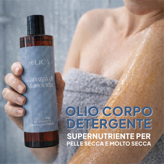 OLIO CORPO DETERGENTE Carezza di Mandorla