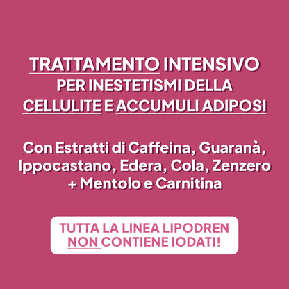 FANGO GEL CORPO LIPODREN Caffeina e Guaranà