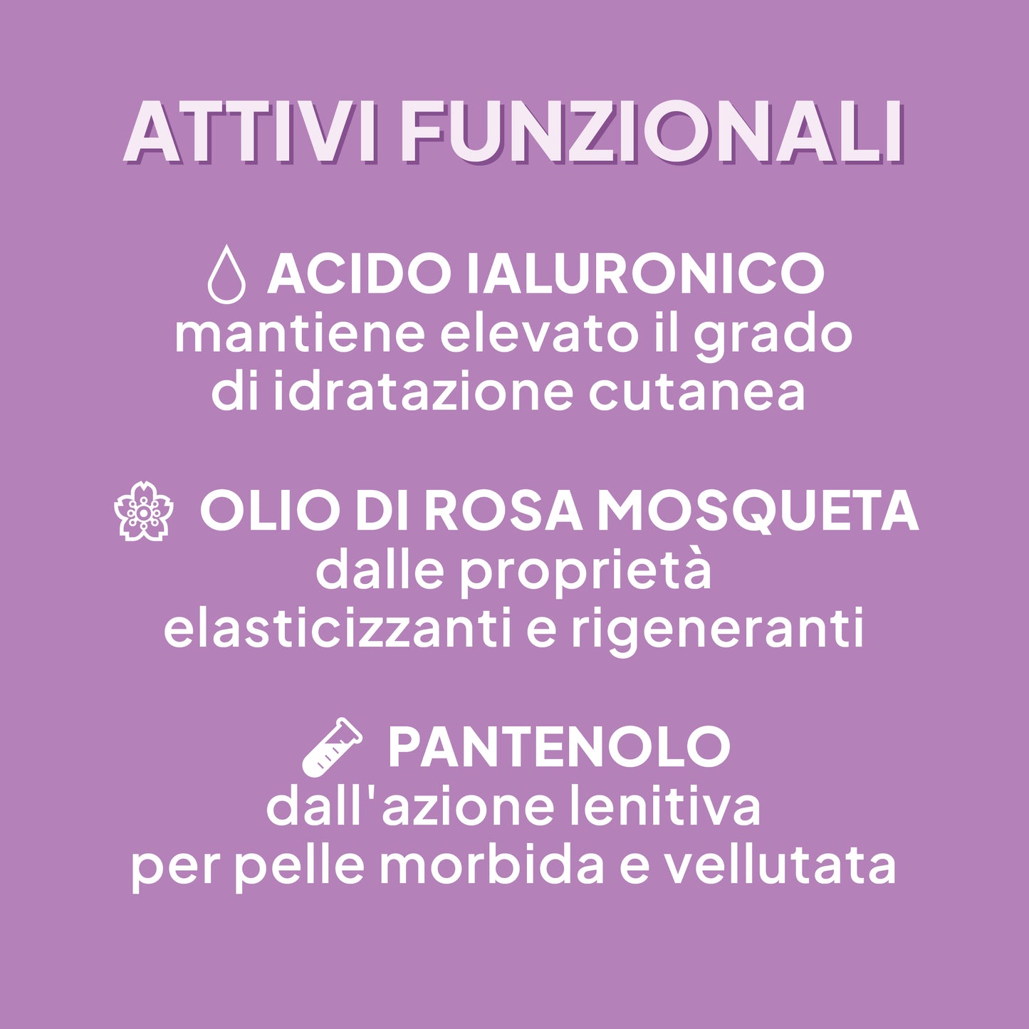 SIERO VISO Acido Ialuronico & Rosa Mosqueta