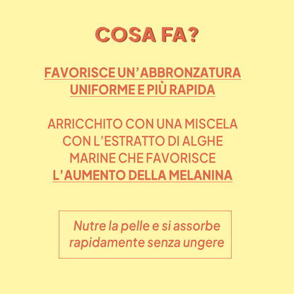 FLUIDO CORPO BOOSTER ABBRONZATURA Solaris Gocce di Sole