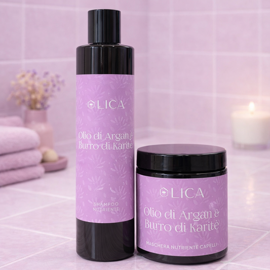 SHAMPOO NUTRIENTE Olio di Argan & Burro di Karitè