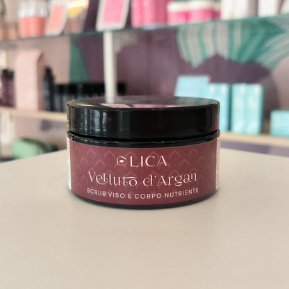 SCRUB VISO E CORPO Velluto d'Argan